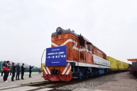 China opens freight train route linked with ASEAN countries