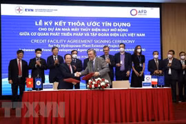 French Development Agency lends 74.7 million EUR to EVN’s hydropower project 