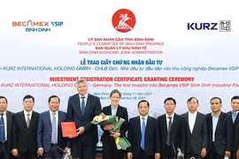 First investor approved for joint VSIP in Binh Dinh