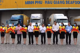 First batch of shrimp exports for 2021 leave port