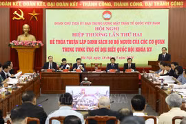 15th NA election: Presidium of VFF Central Committee holds second consultative conference