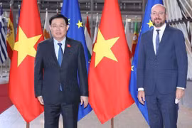 Vietnamese NA Chairman meets with European Council President 