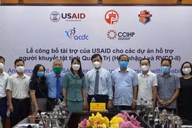 USAID launches projects to support disabled people in Quang Tri
