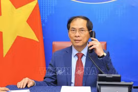 Vietnamese, Singaporean Foreign Ministers hold phone talks