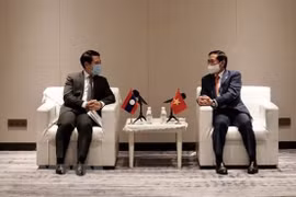 Foreign ministers of Vietnam, Laos applaud mutual support in COVID-19 fight