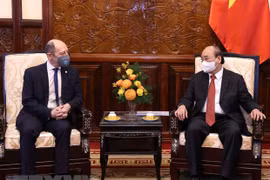 President welcomes new ambassadors of Uruguay, Finland, Austria