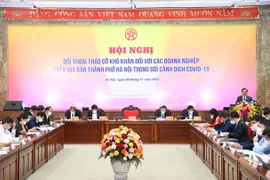 Hanoi seeks ways to help pandemic-affected firms solve difficulties