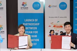 UNICEF partnership brings equitable STEAM learning opportunities to Vietnamese children