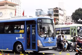 HCM City to open five electric-bus routes for 2-year trial run