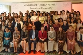 Foreign ministry hosts gathering for female diplomats 