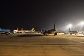 Passenger traffic at airports plunges in August