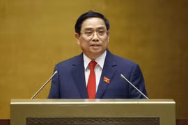 Prime Minister Pham Minh Chinh swears in at National Assembly