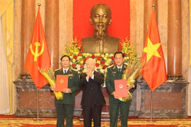 Military officers promoted to rank of Senior Lieutenant General