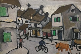 Bui Xuan Phai’s paintings to be auctioned in Singapore