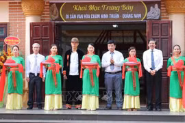 Exhibition of Ninh Thuan - Quang Nam Cham culture underway