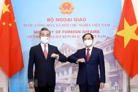 Foreign ministers talk measures for strengthening Vietnam - China ties