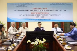 Gathering marks 50 years of Vietnam - US People’s Peace Treaty