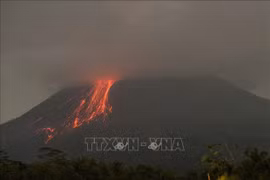 Indonesia’s Merapi volcano erupts, spewing ash