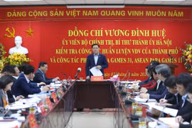 Hanoi leader inspects works for SEA Games 31, ASEAN Para Games 11
