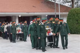 Remains of martyrs reburied in Dien Bien