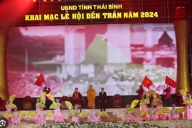 Cultural exhibition kick-starts Tran Temple Festival