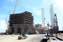 Largest jack-up drilling rig launched in Ba Ria-Vung Tau