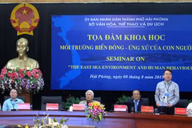 Impact on East Sea environment discussed