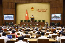 At the 15th NA's seventh session (Photo: VNA)