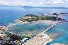 A view of the Van Phong Economic Zone situated in the northern part of Khanh Hoa province. (Photo: VNA)