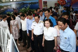 At the exhibition (Photo: VNA)
