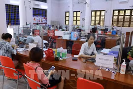 At the Agribank branch in Lao Cai (Photo: VNA)