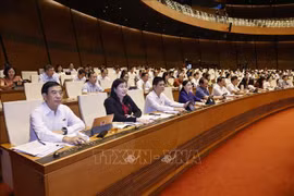 Deputies at the 7th session of the 15th NA (Photo: VNA)
