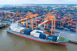 A port in the northern port city of Hai Phong (Photo: VNA)