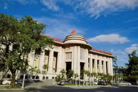 The headquarter of the State Bank of Vietnam in Hanoi. ( Photo: baochinhphu.vn)