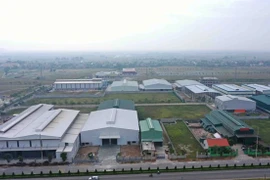 An industrial cluster in Y Yen district, Nam Dinh province. (Photo: VNA)