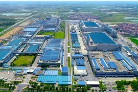 The Yen Phong Industrial Zone in Bac Ninh province, which attracts the lion's share of foreign investment in the first ten months of 2024. (Photo: VNA)