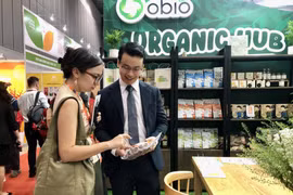 A booth at the Vietnam Foodexpo 2024 in Ho Chi Minh City. (Photo: VNA)