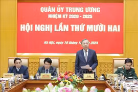Party General Secretary To Lam speaks at the event (Photo: VNA)