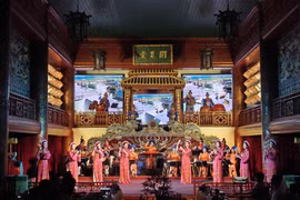 Hue Royal Court Music is a cultural heritage for developing tourism. (Photo nld.com.vn)