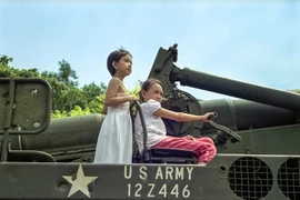 A photo in the bilingual photo book titled "War Memories" by Argentinean photographer Jorge Monaco. (Photo: The courtesy of the photographer)