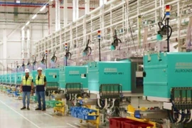 A production line of Lego Group's factory in Binh Duong province (Photo: VNA)