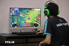 Vietnam's gaming industry’s revenue is projected to reach approximately 12.5 trillion VND (492.65 million USD) in 2024 (Photo: VNA)