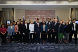 Delegates at the 3rd Philippine-US Maritime Dialogue. Photo: VNA 