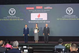 The Vietnam Oil and Gas Group (Petrovietnam) tops the list of ten strongest brands in Vietnam in 2024. (Photo: petrotimes.vn)
