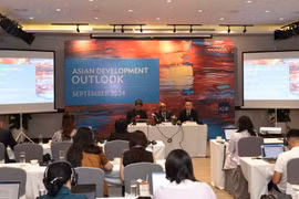 The ADB expert says Vietnam's economy continues to maintain growth momentum, despite global uncertainty. (Photo: VietnamPlus
