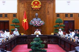 PM Pham Minh Chinh chairs the meeting (Photo: VNA)