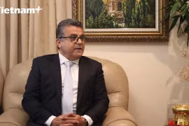 Palestinian Ambassador: Party leader in the hearts of Vietnamese people 