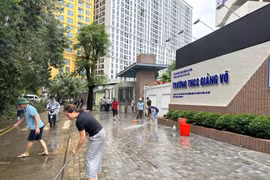 Schools in Hanoi urgently address the consequences of super typhoon Yagi
