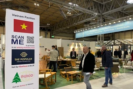 Vietnamese wooden furniture debuts at UK’s largest garden trade show