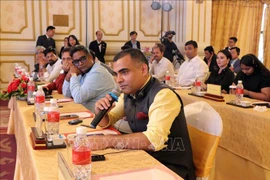 Representatives from Indian tourist businesses attend the conference in the Central Highland provinces of Lam Dong. (Photo: VNA) 